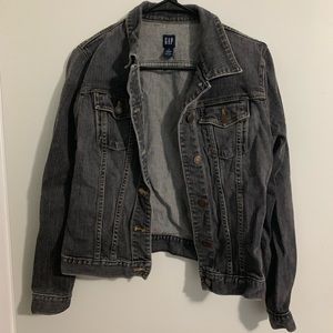 GAP Charcoal Denim Jacket